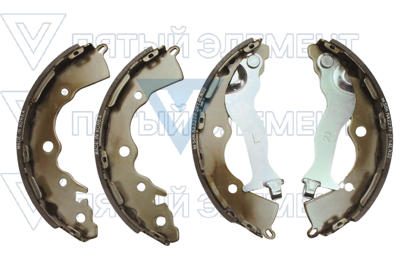 Колодки задние VERNA NEW 2007