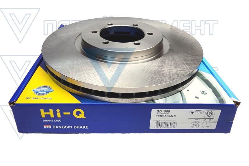 Диск тормозной перед 2,9L 51712-H1030 (TERRACAN)