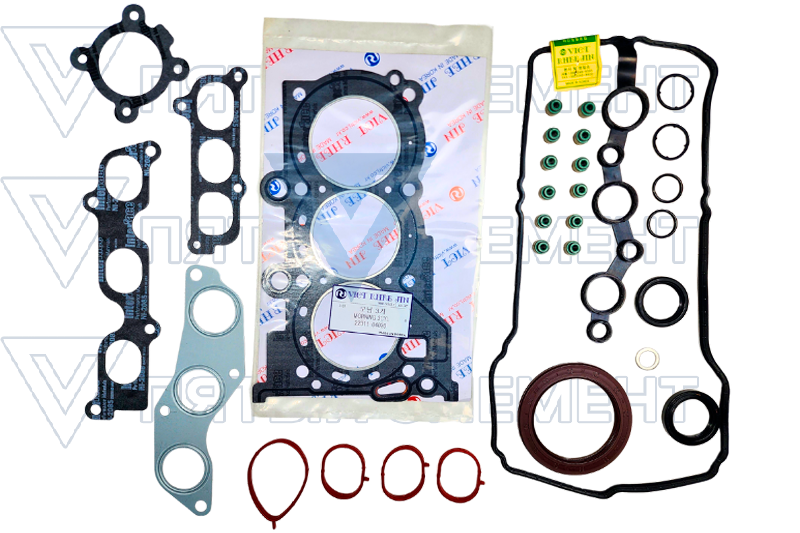 Комплект прокладок 1,0L 20910-04A01 (PICANTO 2011)