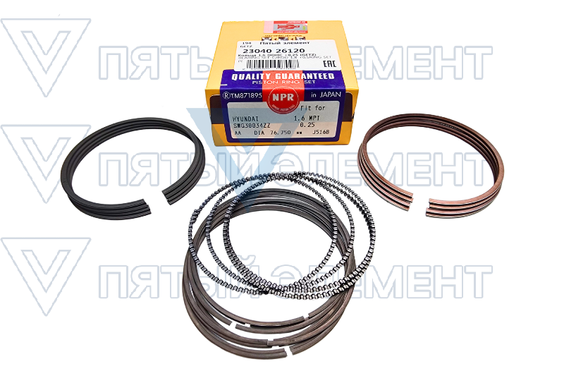 Кольца 1,6 DOHC +0,25 (GETZ)
