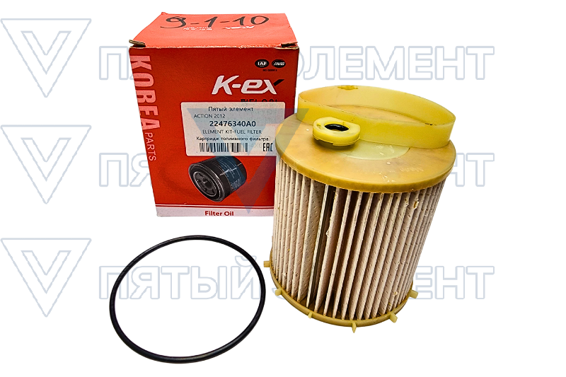 Картридж топливного фильтра 2,0L диз. 22476-34000 ОЕМ (ACTION 2012)