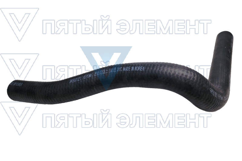 Патрубок радиатора ниж. (DAMAS)