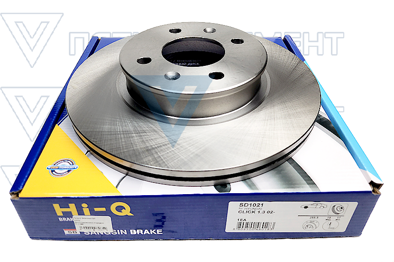 Диск тормозной передний с АВС(GETZ)