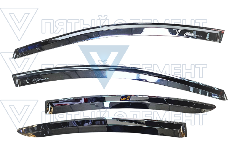 Ветровики хром. (ACCENT 2011)