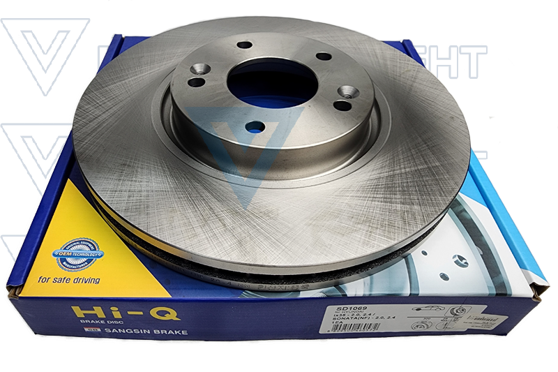 Диск тормоз.перед.с АВС R16 51712-3K160(SONATA VI)