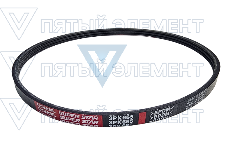 Ремень генератора 3РК665 (MATIZ 2007)