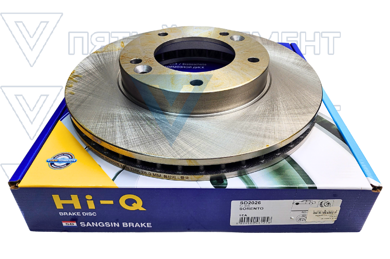 Диск тормозной передний (SORENTO)