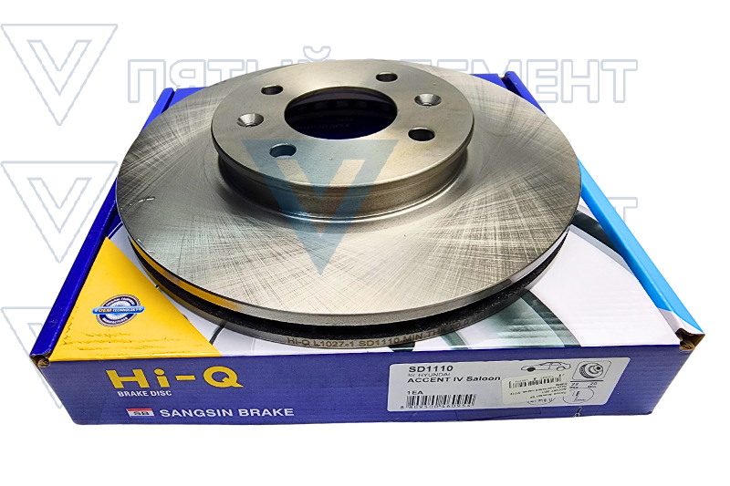 Диск тормозной перед. 51712-0U000 (ACCENT 2011)