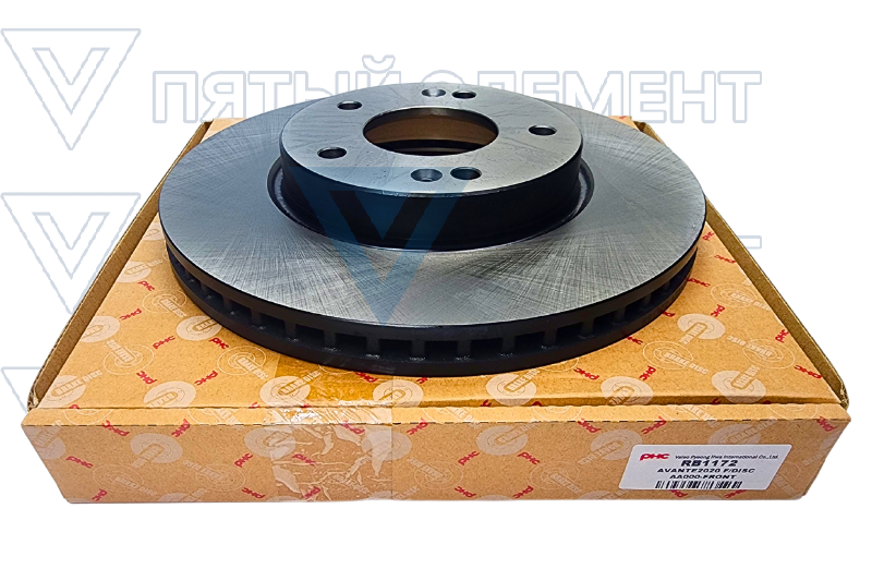 Диск тормоз.перед.51712-AA000 (ELANTRA 2020 CN7)