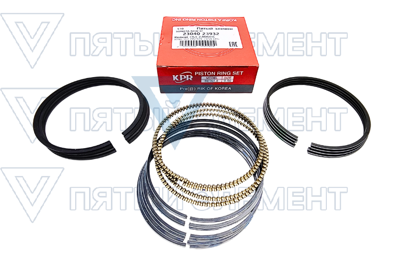 Кольца +0,5 2,0DOHC газ.(SONATA EF NEW)