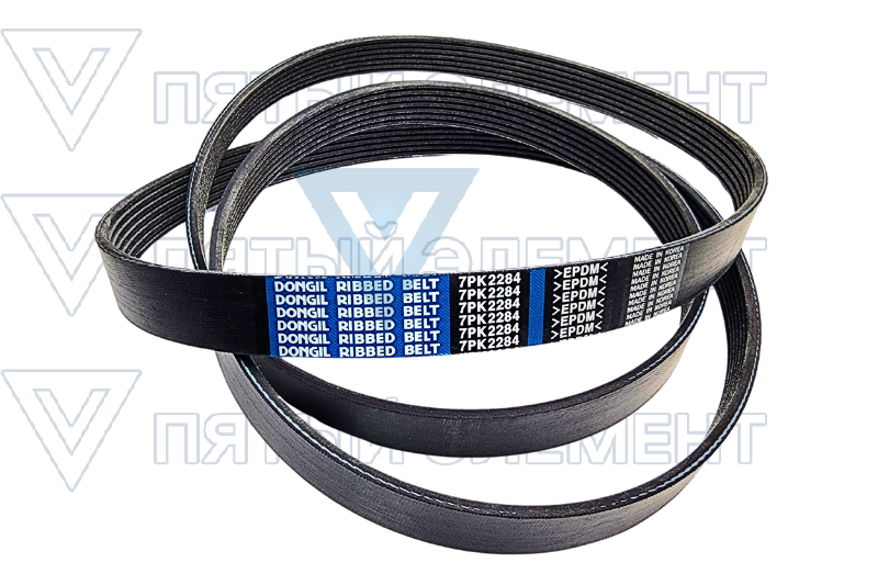 Ремень генератора 2,5L 02-03г.7РК2284 (SORENTO)