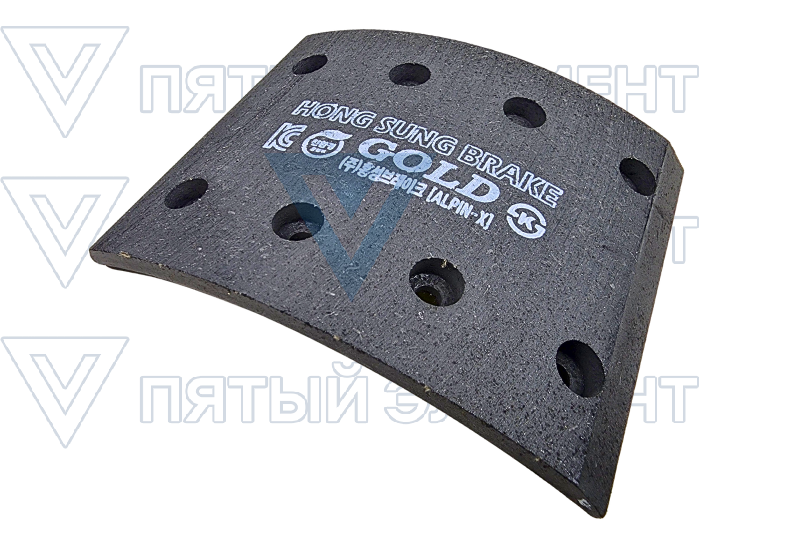 Накладки тормоз.перед.(HD-120)