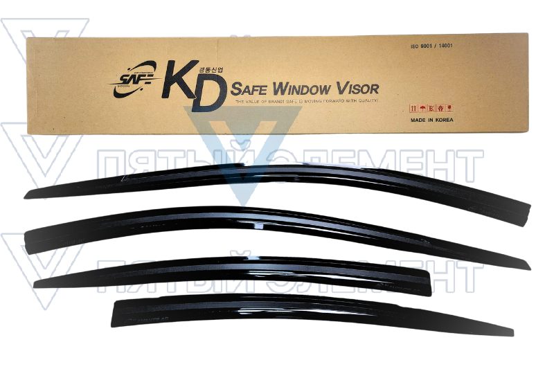 Ветровики (ELANTRA 2017)