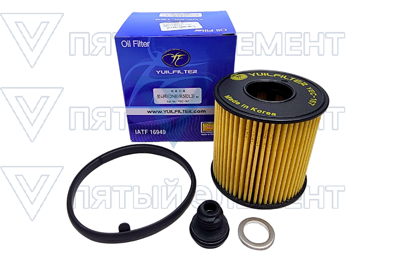 Фильтр масляный 26350-2J000 Yuil YEC-167 (ELANTRA 2020 CN7)