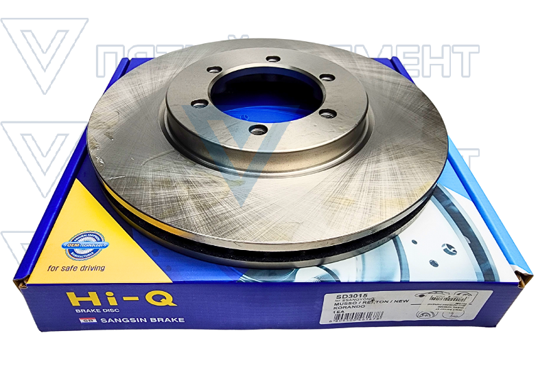 Диск тормозной передний без АВС(MUSSO)