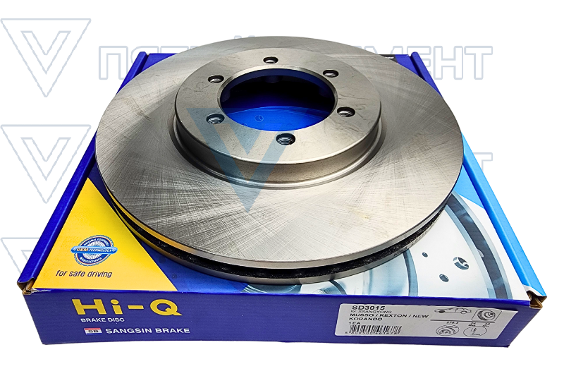 Диск тормозной передний с АВС(MUSSO)