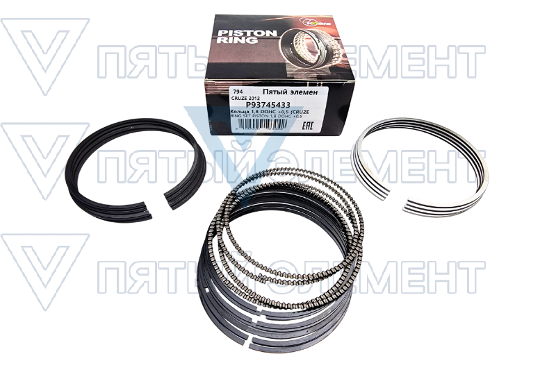 Кольца 1,8 DOHC +0,5 (CRUZE 2012)
