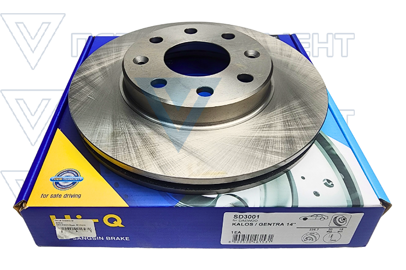 Диск тормоз.перед. 96574633 (AVEO II)