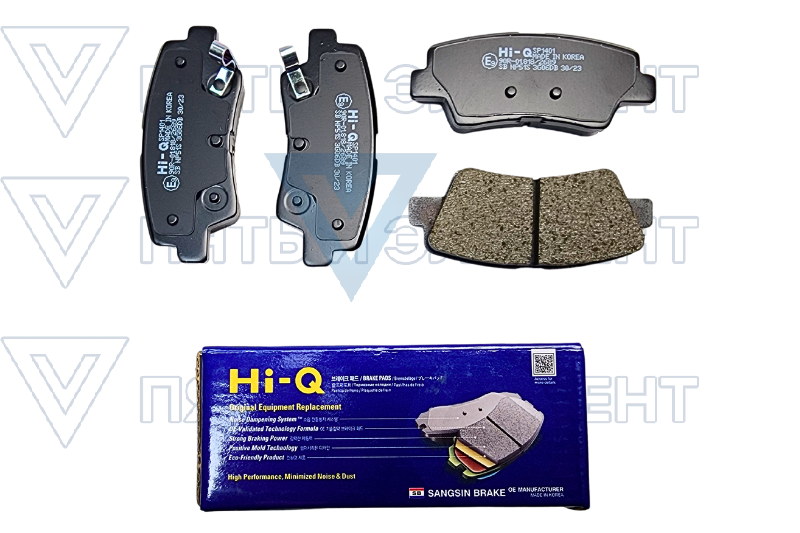 Колодки задние дисковые ACCENT-2011 58302-1RA30