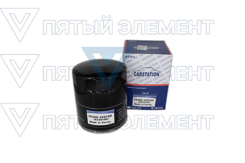 Фильтр масленый дизель 26300-42010 двойной CARSTATION KO2010D (STAREX)