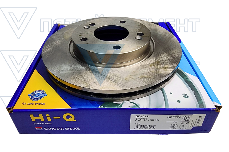 Диск тормоз.перед. (ELANTRA 2007)