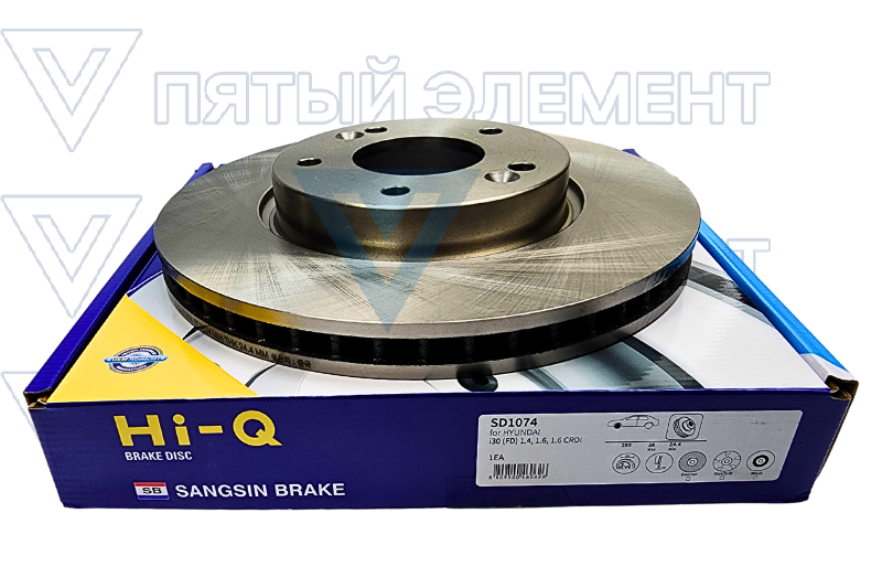 Диск тормоз.перед.51712-1M000 (CERATO 2009)