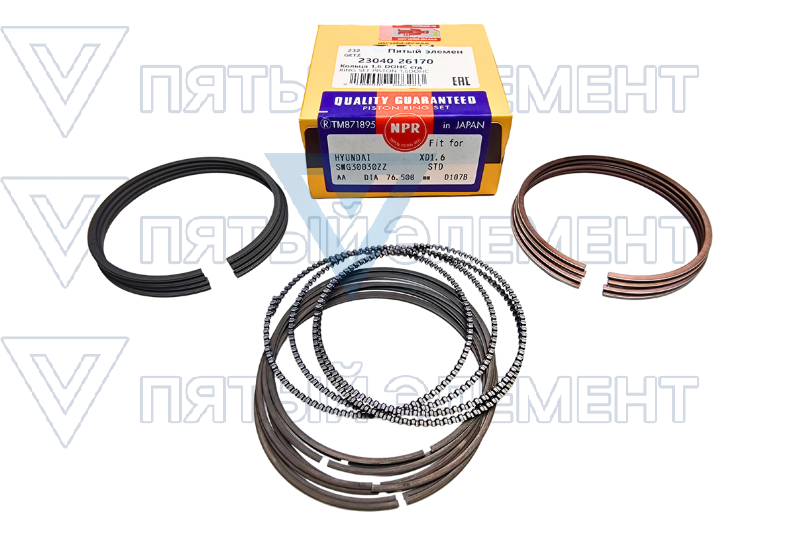 Кольца 1,6 DOHC стд 23040-26101(GETZ)
