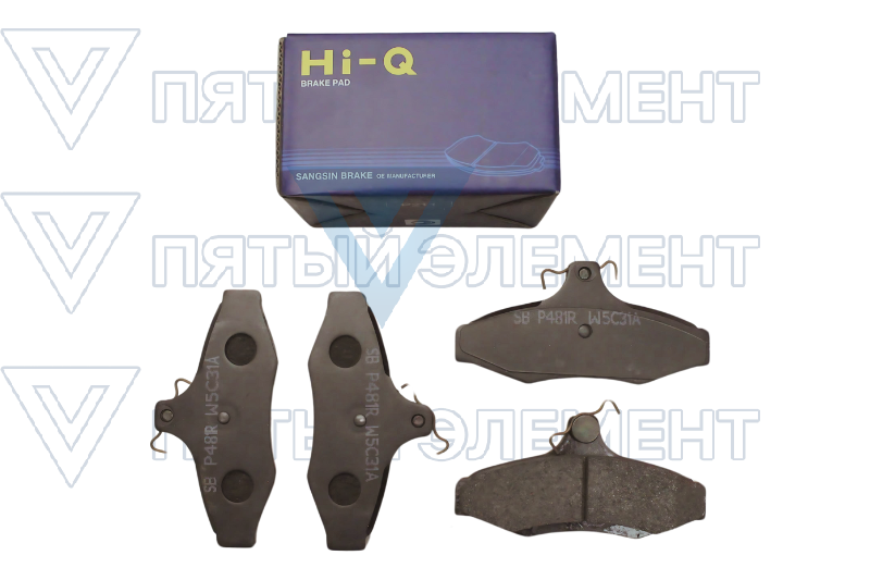 Колодки задние дисковые LEGANZA