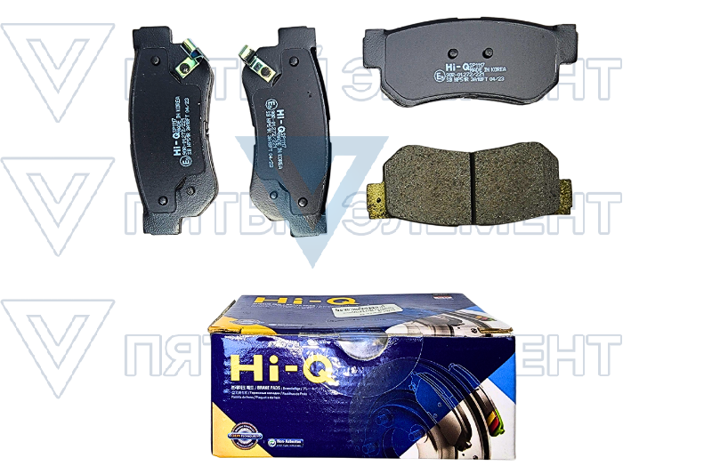 Колодки задние дисковые SANTA FE