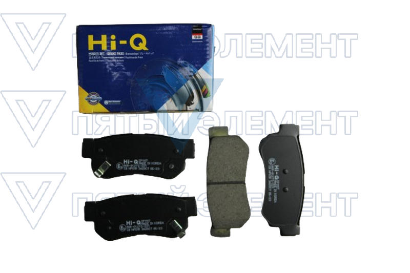 Колодки задние дисковые SONATA NEW EF