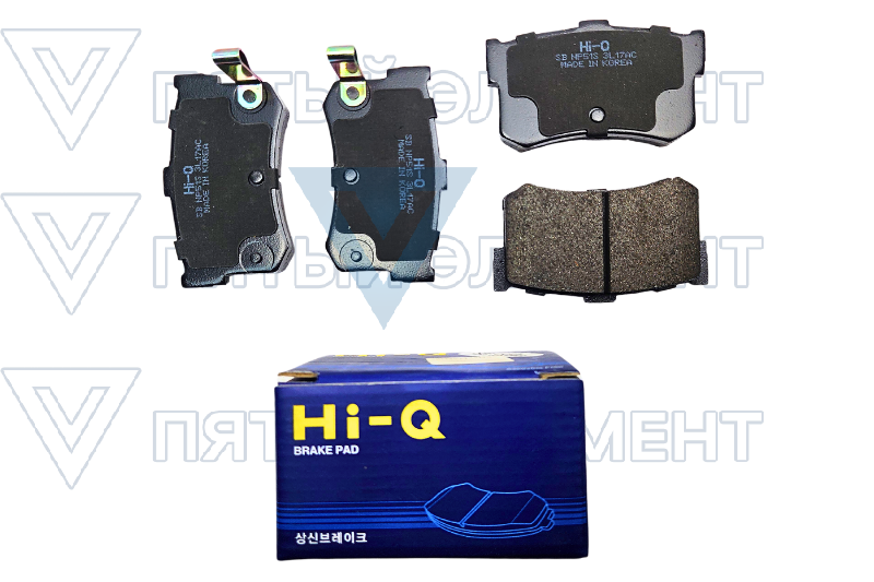 Колодки задние дисковые SONATA1,2,3,EF