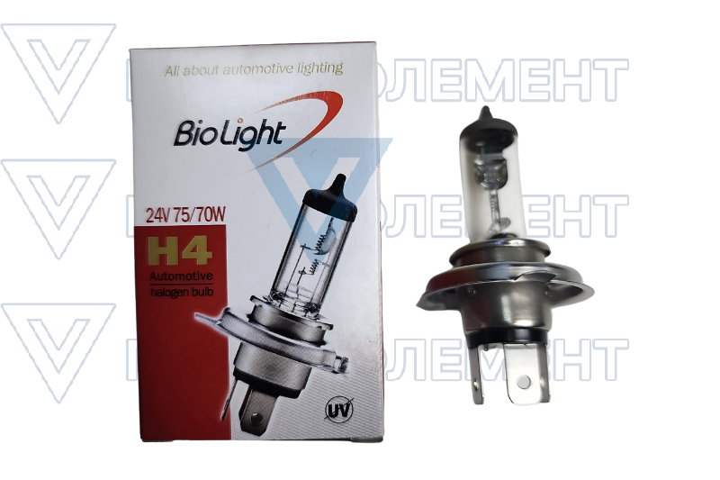 Лампочка галогеновая 24V H-4