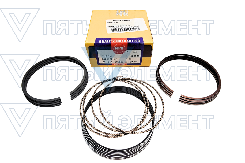 Кольца 2,4 DOHC +0,25 (SONATA VI)