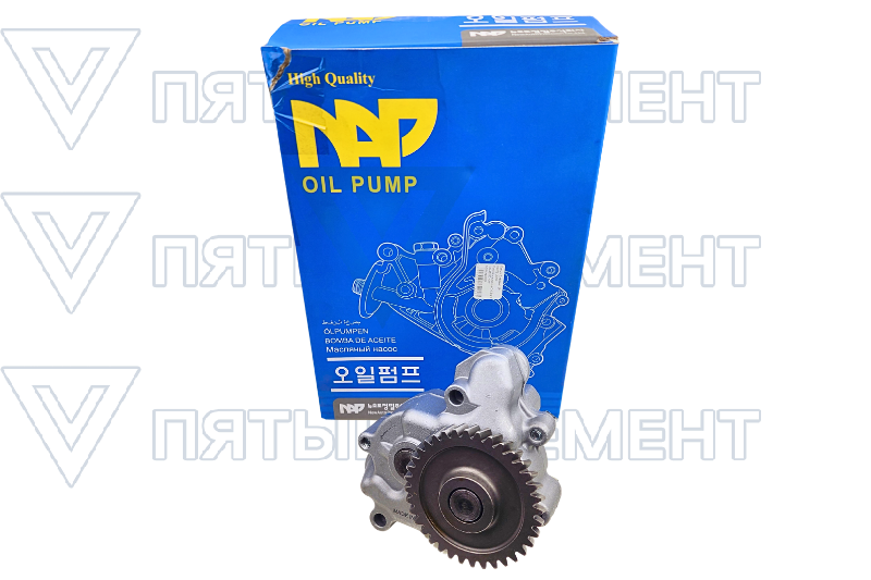 Помпа масляная D4DB 26100-45010 NAP NEW-H037OP (HD-72 2010)