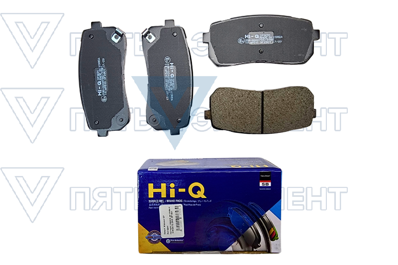 Колодки задние дисковые SORENTO 2015 SP1691